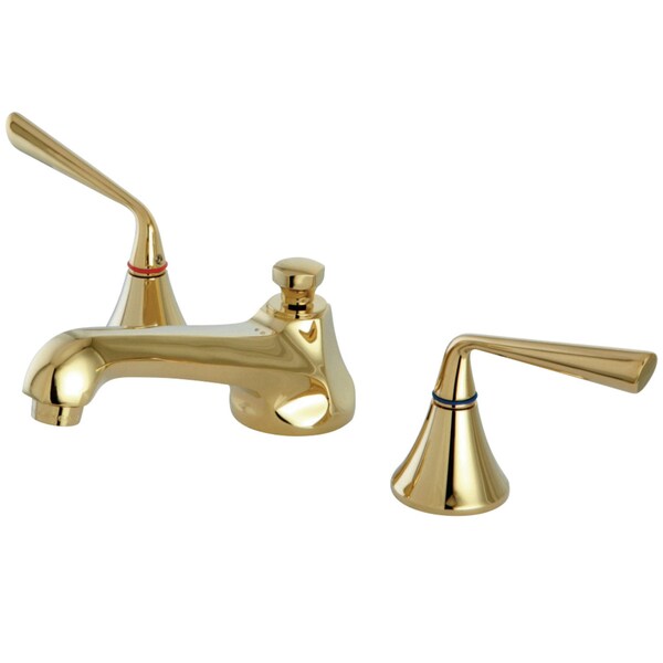 KS4472ZL 8" Widespread Bathroom Faucet, Polished Brass